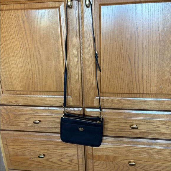 Coach black leather crossbody - Picture 5 of 5